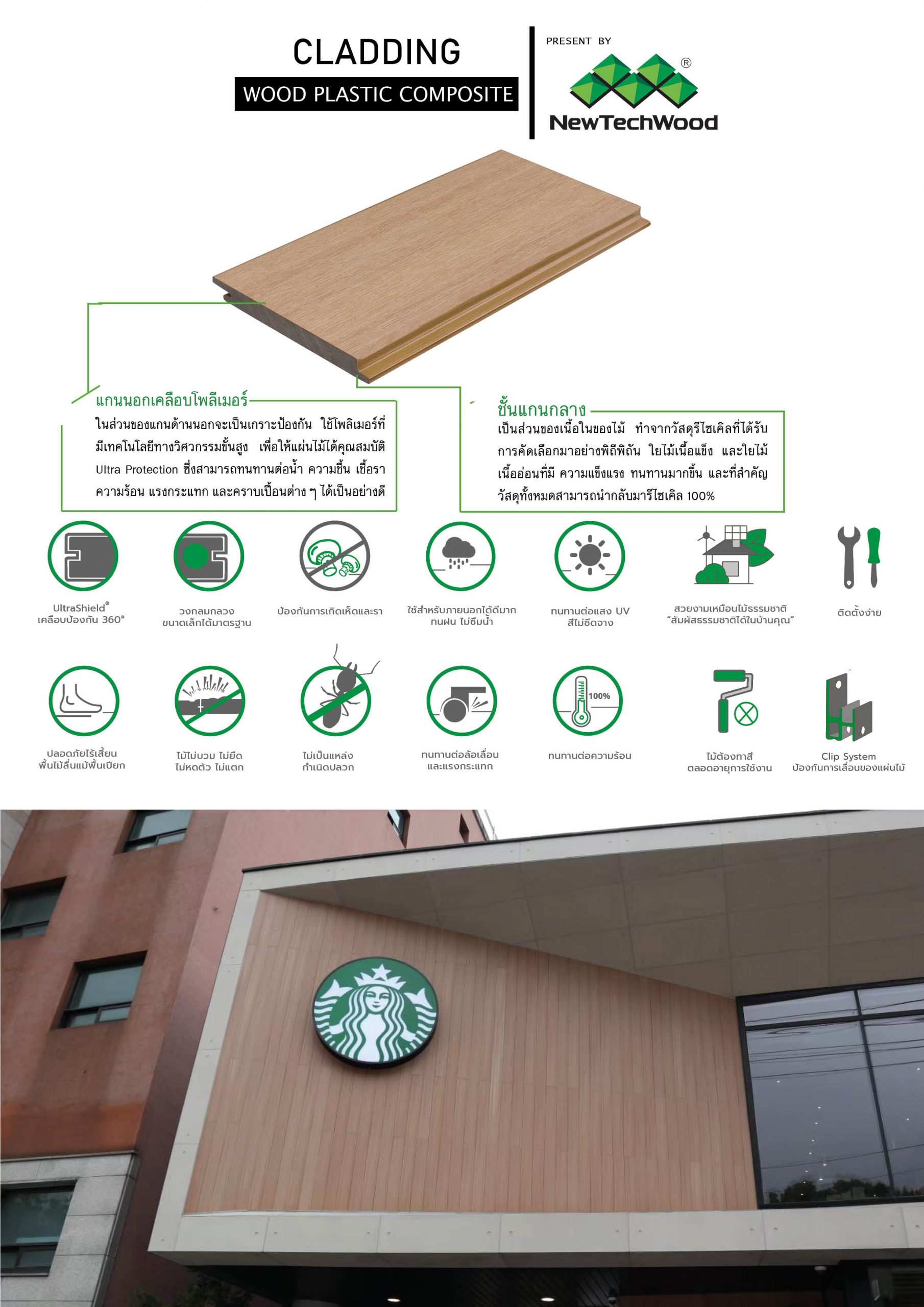 CLADDING AND CEILING