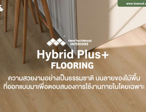 Hybrid Plus+ Flooring ความสวยงามอย่างเป็นธรรมชาติ บนลายของไม้พื้น ที่ออกแบบมาเพื่อตอบสนองการใช้งานภายในโดยเฉพาะ