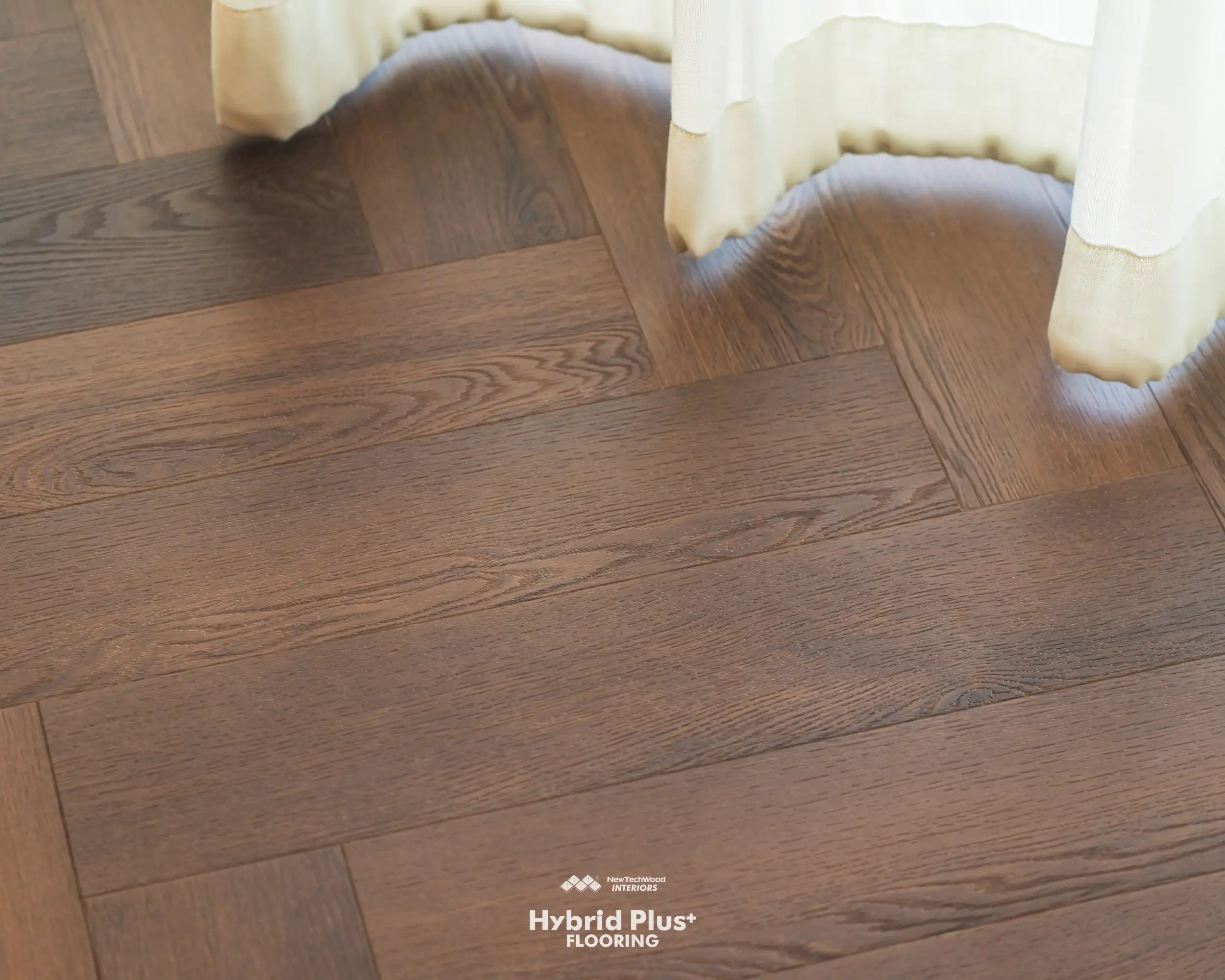 พื้นกระเบื้องยาง SPC ไฮบริด Wear layer หนา 0.5mm