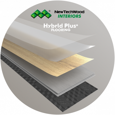 พื้น spc Hybrid Plus