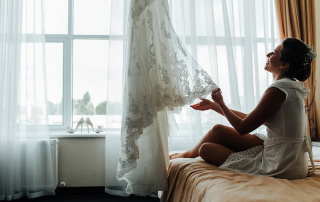 bride in the room