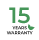รับประกัน 15 ปี